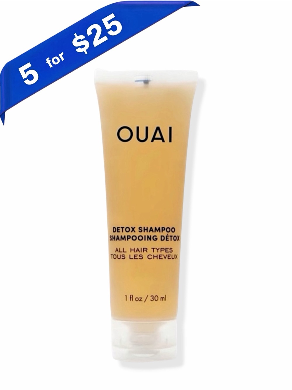 ⚡️ OUAI Travel Size Detox Shampoo 1oz